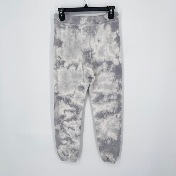 Enza Costa Women's Tie-Dye French Terry Jogger Sweatpants NEW Size XS Gray - Picture 4 of 9